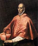 GRECO, El Portrait of Cardinal Tavera oil painting on canvas